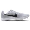 Nike Zoom Rival Distance White Black Unisex Sneakers Metallic-Silver Pure-Platinum DC8725-100