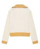 COVERNAT WOMAN High-Neck Zip-Up Knit Ivory