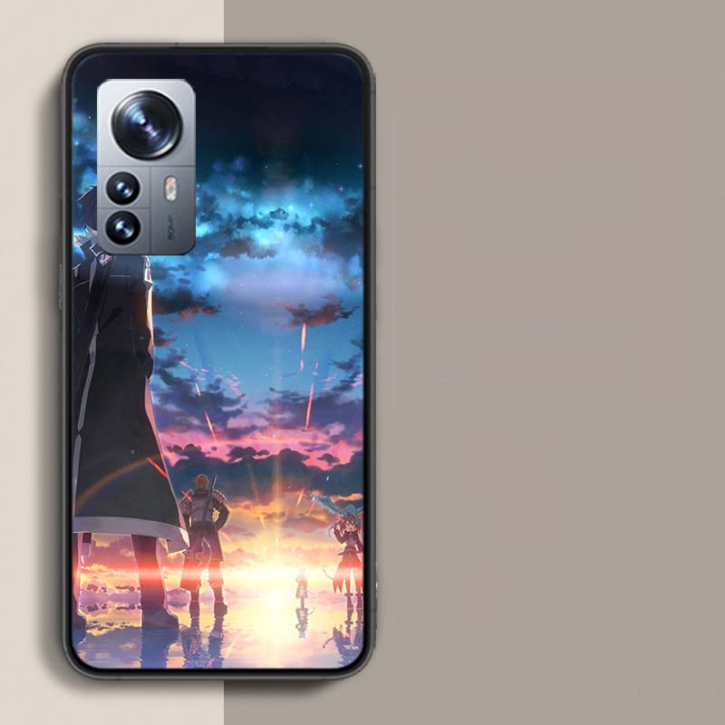 Sword Art Online SAO Anime Phone Case For Xiaomi 15 Poco X7 X6 F7 14 Ultra Mi F6 F5 F4 F3 X5 X4 X3 M6 Pro M5 M5S M3 Capa Coque