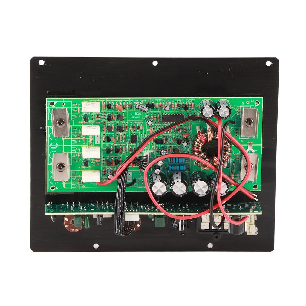 Auto Verstärkerplatine 1000W Hohe Leistung Aluminiumlegierung Bass Subwoofer Platine für Autolautsprecher 12V