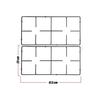 Arçelik Beko Altus Compatible Upper Hob Grill Group 47.5 X 23 Cm ( 2 Pieces )