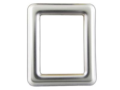 BRIGHTZ X-TRAIL T33 SNT33 Stainless Steel Hazard Switch Ring, Satin Silver [INT-ETC-770], SNT33, ST33,