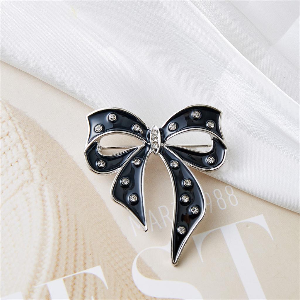 1Pc Sweet and Cute Bow Broch Exquisite Retro Pin Creative Elegant Jewelry Accessories Clothing Bag Decoration Party Gift Trend
