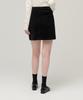 Musinsa Standard Woman Women'S Corduroy Mini Skirt [Black]