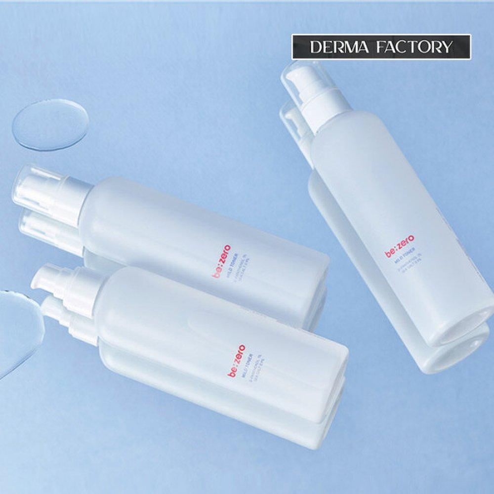 DERMA FACTORY Vegan zertifizierter B-Zero Milder Toner 250ml