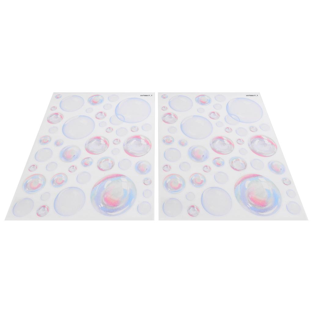 Colorful Bubbles Ocean Theme Wall Stickers Home Decor Bathroom Decals Bedroom Living Room Nursery Removable Self Adhesive Wall