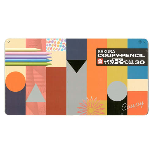 Sakura Crepas Colored Pencil Coupy 30 Colors Barva na barvě FY30NU