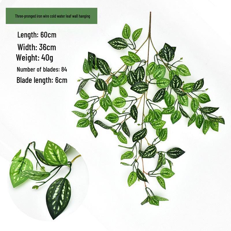 Artificial Hanging Vine Plant for Home Décor: Ideal for Living Room, Bedroom, Bathroom, Kitchen, Windowsill, Balcony, and Courtyard.