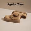 Agsdon Women's Maillard Thick-Soled Slip-On Clogs