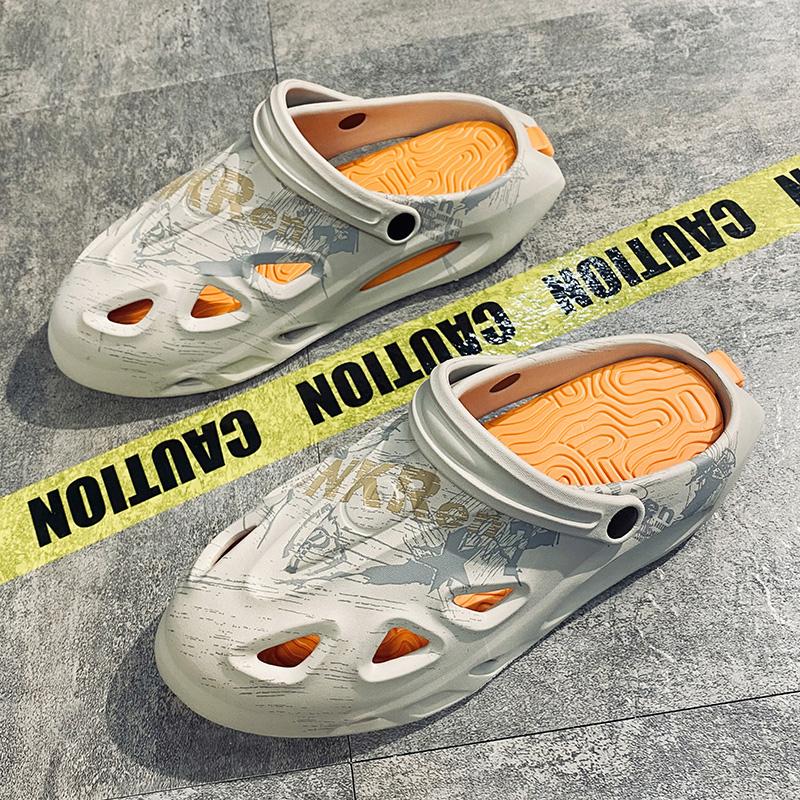 

Модные мужские повседневные летние сандалии PARZIVAL из ЭВА для сада, сандалии, мягкие больничные туфли, мужские пляжные тапочки для воды Zapatos Hombre 46 хаки