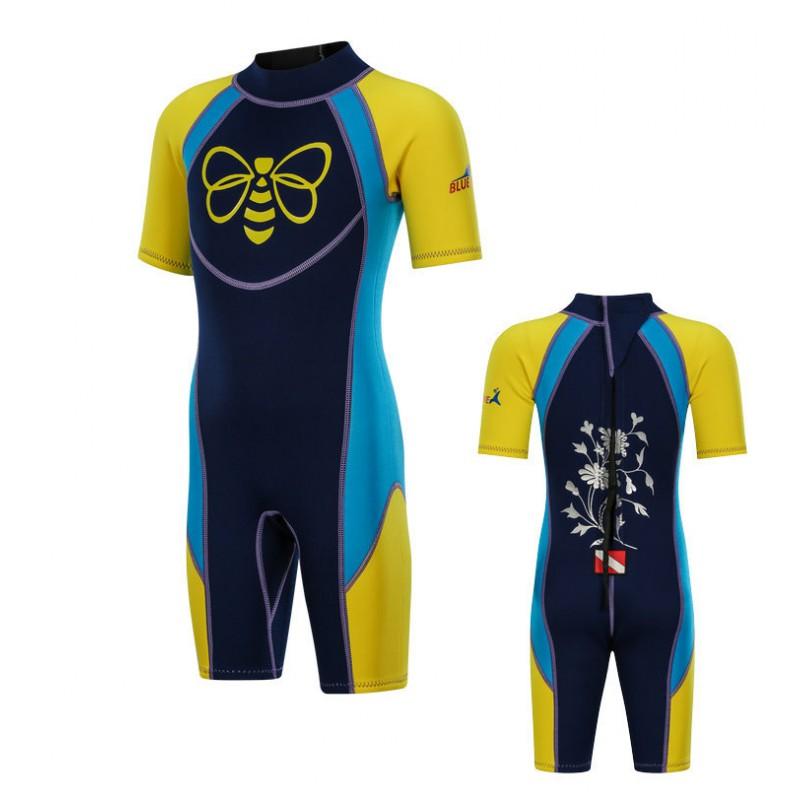 Kids Thermal Wetsuit Diving Swimming Winter