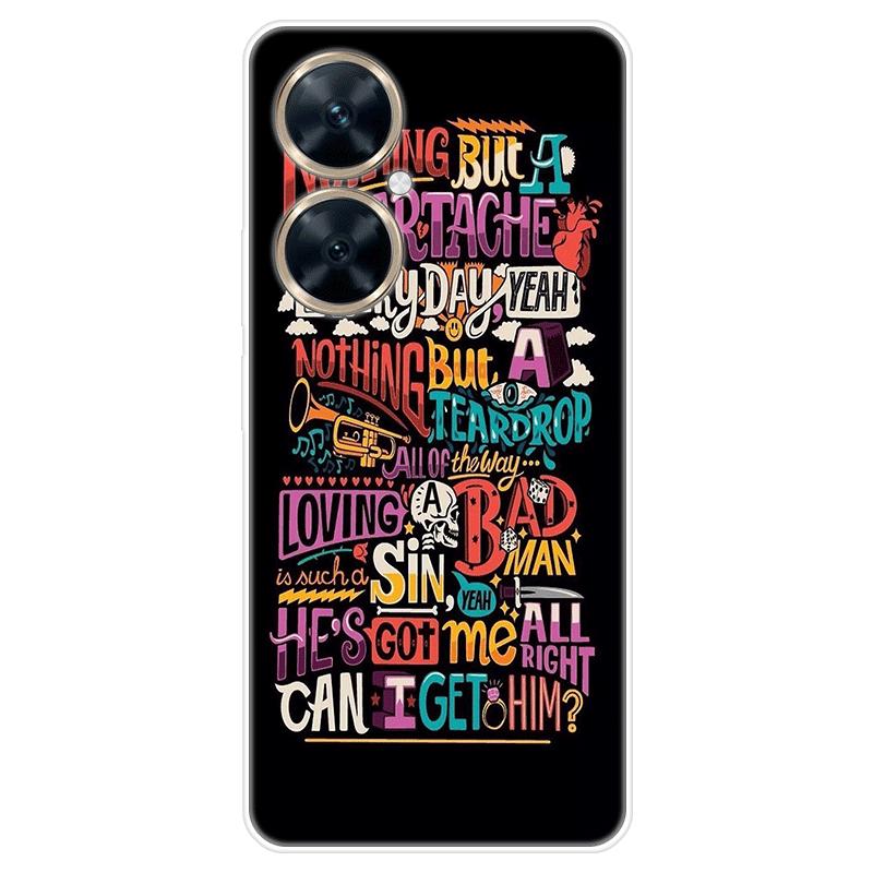 Für Huawei nova 11i nova11i Fall Weiche Silikon Zurück Abdeckung Cartoon Telefon Fall Diversifizierung