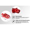 Suport pentru picioare universale CNC colorate pentru picior pentru HONDA CRF XR 50 70 110 M2R SDG DHZ SSR KAYO Pit Bike