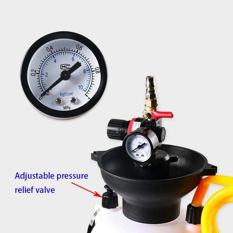 5L Car Fluid Pump Refill System Oil Refilling Auto Brake Fluid Reservoir Oil Change Syringe Oil Pump Replacement Tool Oiler Hand