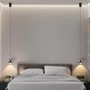 Modern Touch Switch Pendant Light for Bedroom, Living Room, or Study - Adjustable Headboard and Background Wall Lighting