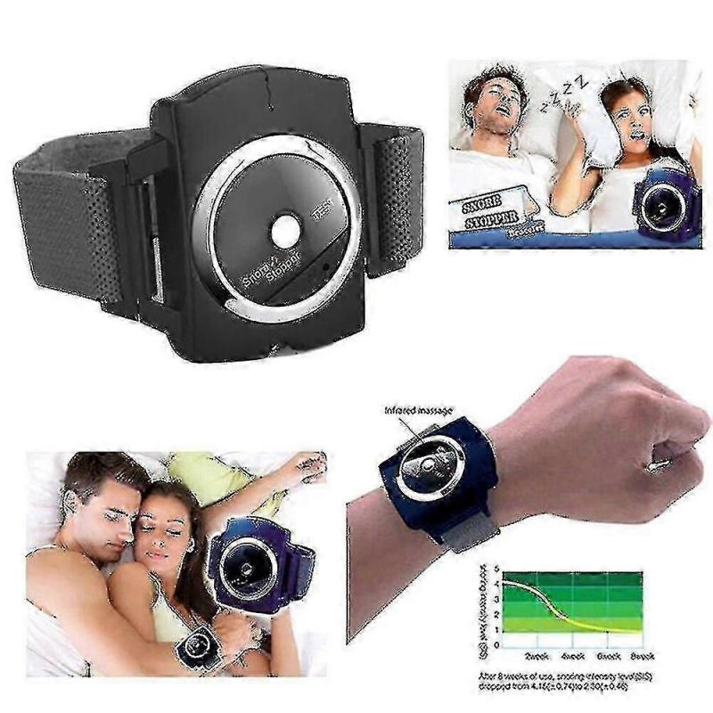 Elektrisches Anti-Schnarch-Armband Schnarchstopper Hilfe Schlafverbindungsgerät Armband Tw