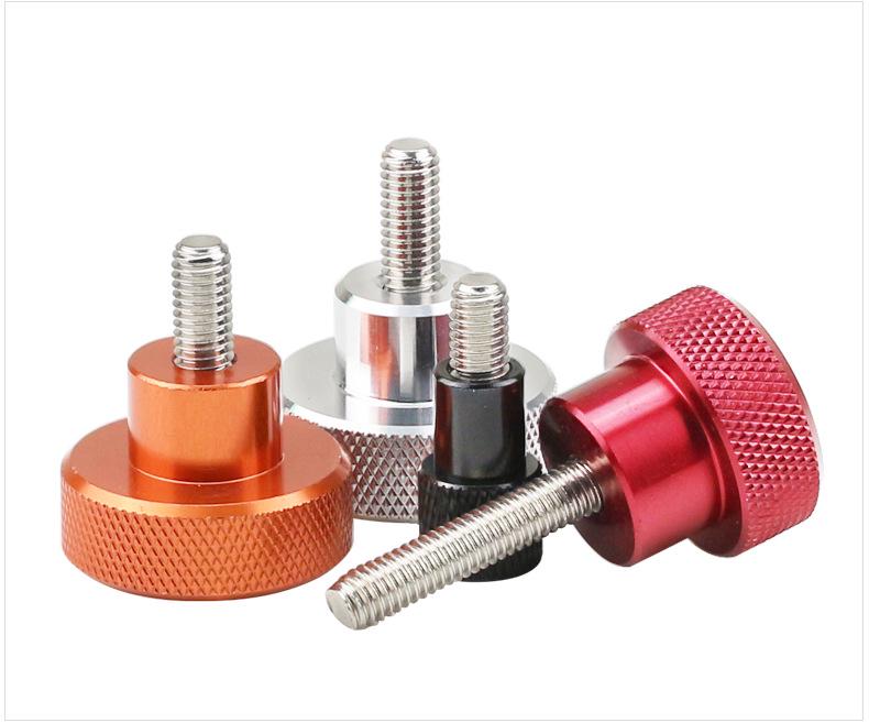 Aluminum Alloy Hand-Tightening Screw with Stainless Steel Bolt, M3-M12