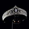 Elegant Crown Hair Accessory Antique Bronze Princess Rhinestone Tiara  Birthday Head Jewelry