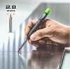 Pika Marker Mechanical Pencil Lead 4031 "Dry" Replacement, 10-Pack, Red,