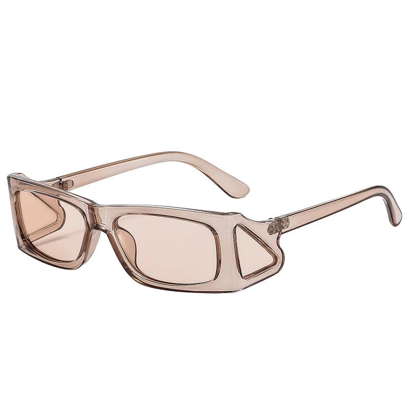  Fashion Unique Small Square Sunglasses Women Retro Brand Designer Men Trending Punk Sun Glasses UV400