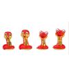 4pcs Cute Mini Lucky Snake Figurine Zodiac Snake Small Snake Ornament  Spring Festival