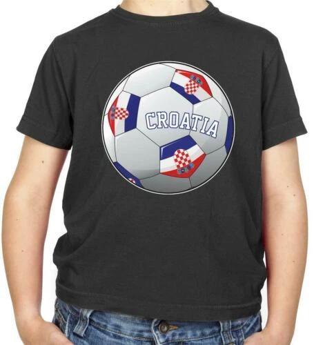 

Croatia Football Flag Kids T-Shirt - Croatian - World Cup - Modric - Soccer 150