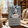 Pack 2D Flat Acrylic Christmas Ornaments, Hanging Decorations for Christmas Tree, Winter Holiday Set