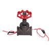Vintage 3/4in Stop Valve Rotating Light Switch with Electric Wire for Steampunk Lamps Table Lamps