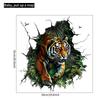 Fierce Tiger Wall Stickers for Kids Room Kindergarten Wall Decoration Removable Easy To Apply