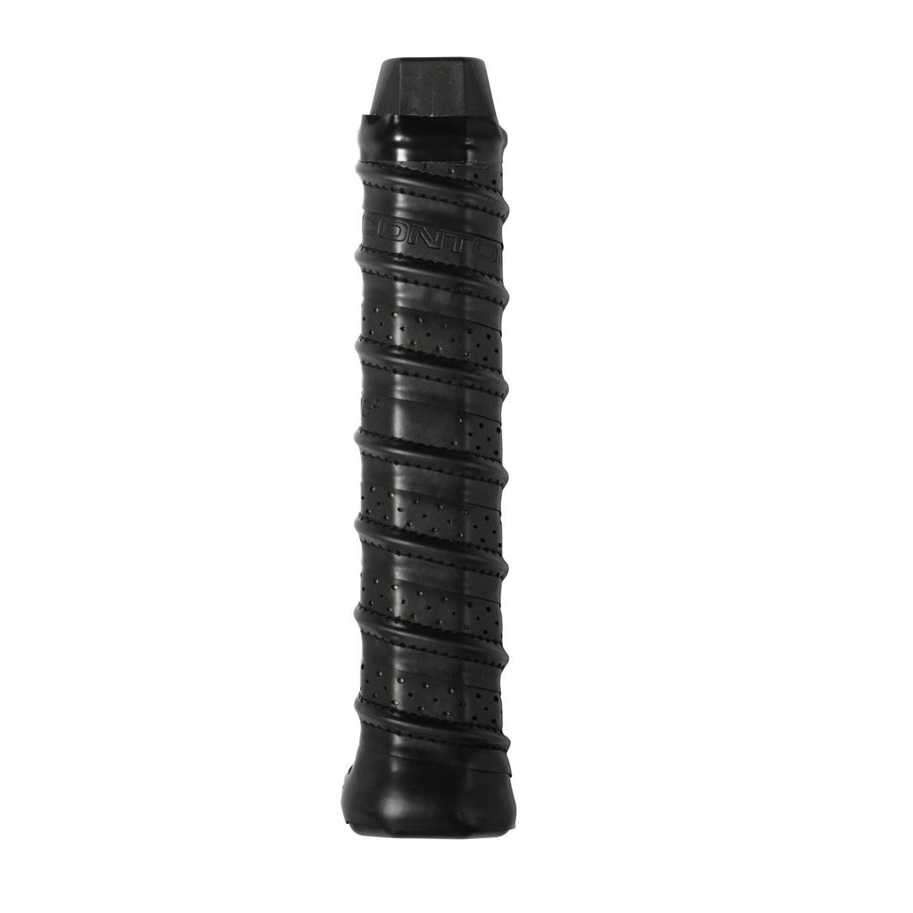 Wilson Replacement Grip CLASSIC 1 WRZ4203BK Tennis/Badminton Tape, CUSHION-AIRE CONTOUR, Piece, Black,