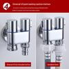 Larsd Stainless Steel Dual Outlet Angle Valve
