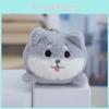 Cute Plush Cat Toy With Wagging Tail Soft Pp Cotton Stuffed Animal