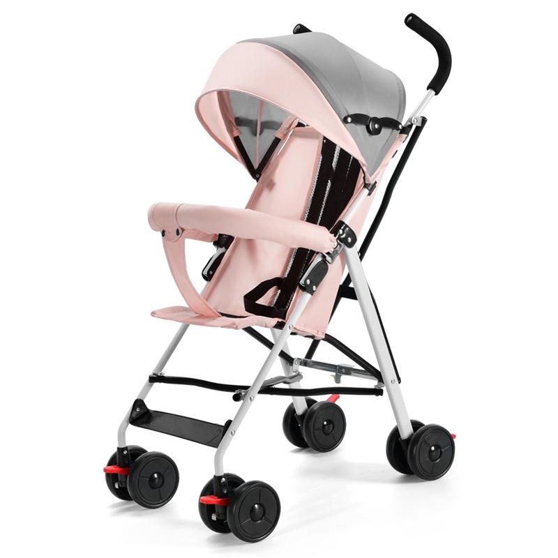 Lightweight Folding Baby and Toddler Umbrella Stroller with Recline Feature