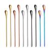 Japanese 304 Stainless Steel Long Handle Stirring Spoon for Ice, Cocktails, Coffee, or Honey