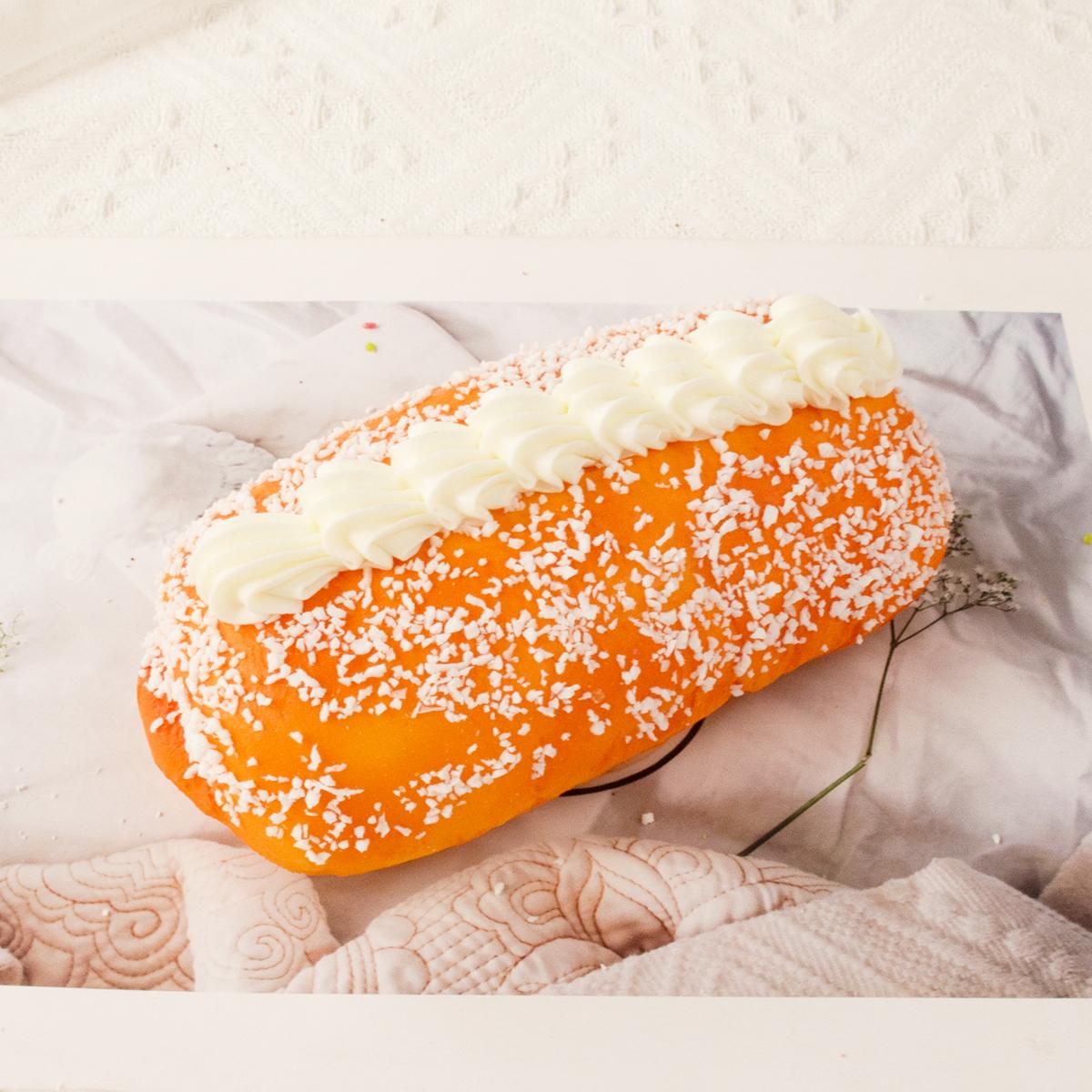 

Simulated Circular Finger Puff Dessert Model Fake Cream Cake Decoration Photography Professional Simulation of Wedding Party