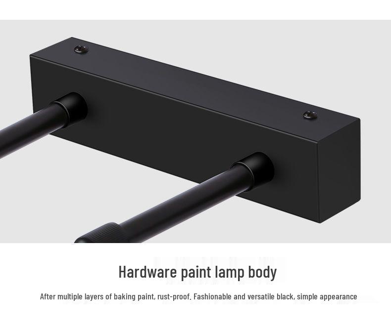 Nordic Minimalist Bathroom LED Telescopic Mirror Cabinet Vanity Light, Three-Color Wall Light for Bathroom.