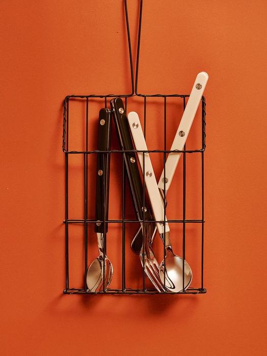 

CHER Parve Cutlery Teaspoon 1P + Teafork 1P_16color black