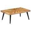 Day and Night - Day and Night Solid Mango Wood Coffee Table 90x55x36 Cm