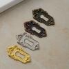 1/6 BUC Piesă Cheie Sertar Acoperire Colț Stick Piesă Blocare cu Cod Decorativă Europeană Vintage Aliaj 45x23mm