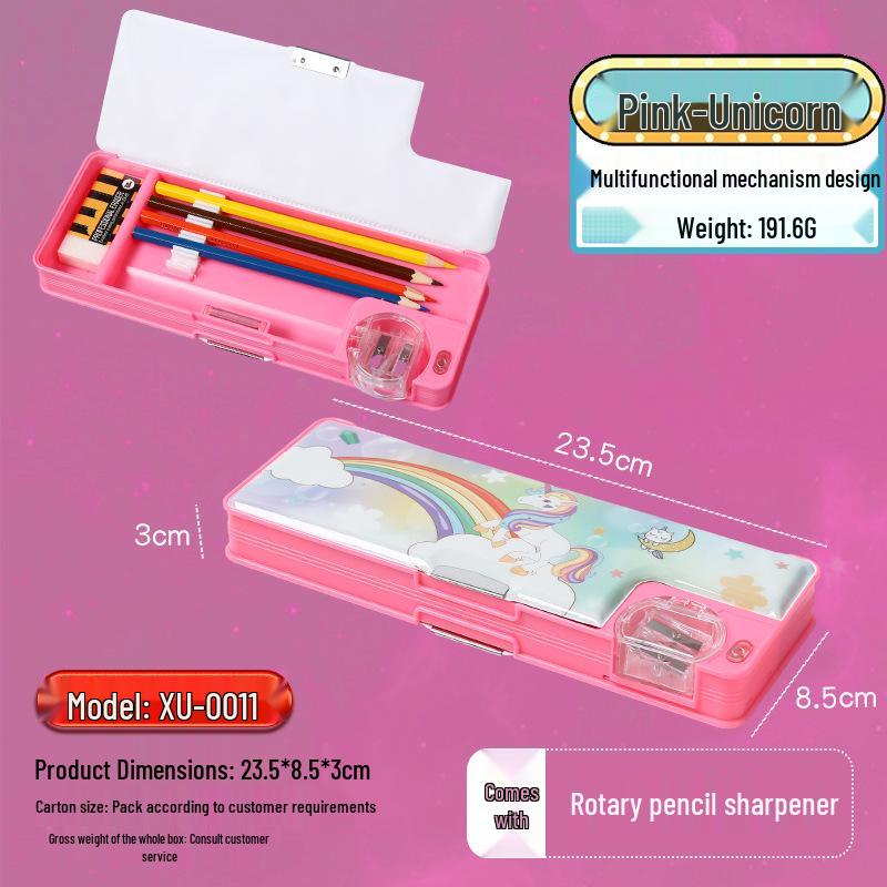 Multifunctional Large-Capacity Pencil Case for Kids – Creative Storage for Boys and Girls