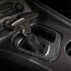 Real Carbon Fiber Gear Shift Frame Panel Cover For Dodge Challenger 2015-