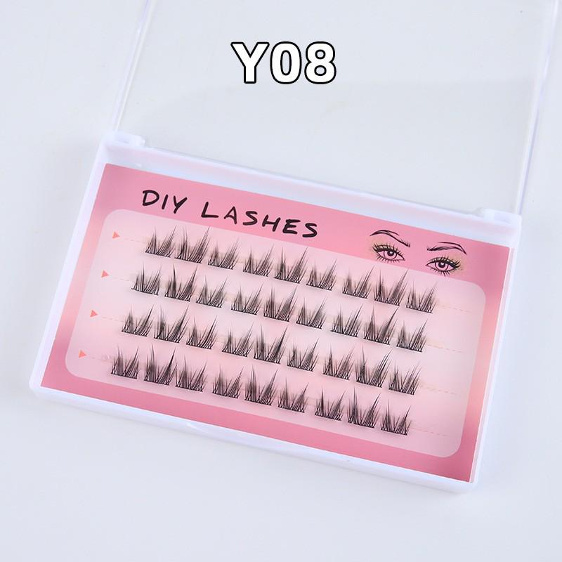 Natural Look Faux Eyelashes: Lazy Dog & Fox Style, Best-Selling, Soft Single Cluster Segments