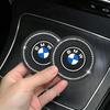 1/2Pcs Diamond-studded Car Coaster Cup Holder Anti-skid Pad For 1 3 5 Series X1 X4 X5 X7 G20 G38 F20 F39 F48 E46 E60 E36 E39