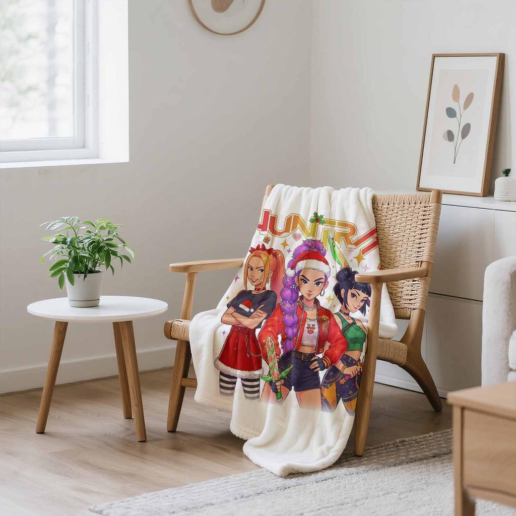 Anime Pattern Blanket Flannel Skin-friendly Non-irritating Suitable For Baby Physique Fans Gift