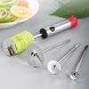 Easy To Use Digging Drill Core Removal Spiral Cutter Vegetable Peeler Opener Tool Fruit Corer