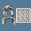 Literary small floral summer 100%  mulberry silk shawl age-reducing fashion neck protection professional scarf