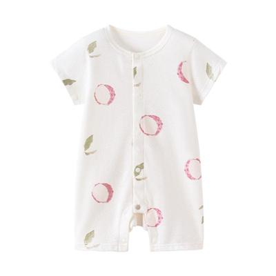 Babylove Summer Cotton Mesh Breathable Short Sleeve Romper
