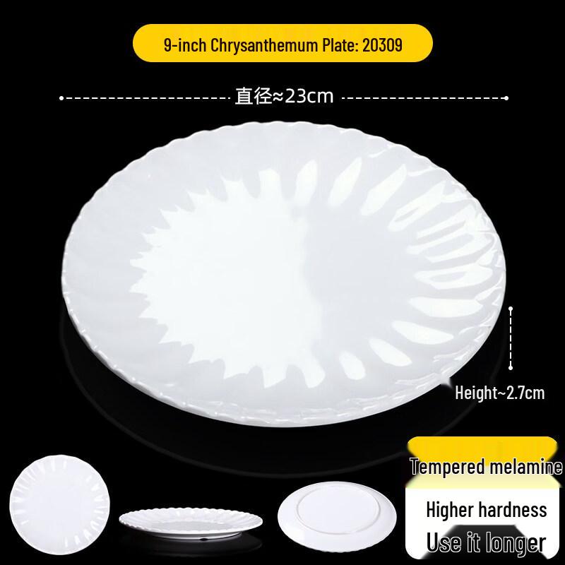 

A3 Imitation Ceramic Melamine Banquet Plates