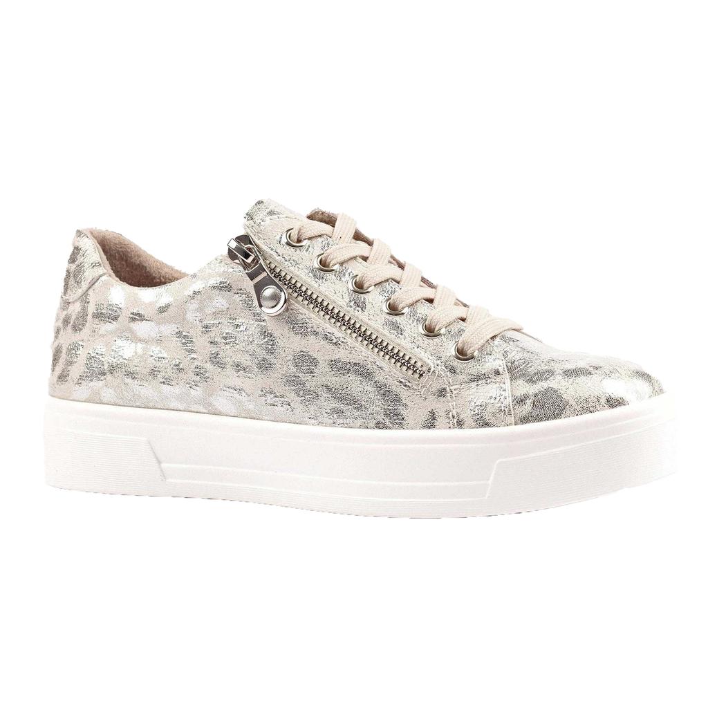 Lunar Womens/Ladies Charm ll Animal Print Trainers