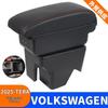 Compatible South American Volkswagen TERA 2025 Center Console Storage: No-drill Installation Using Original Car Space.
